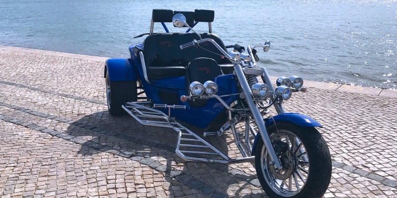 Trike Tour de Belém a Carcavelos - 1 Hora | 2 Pessoas