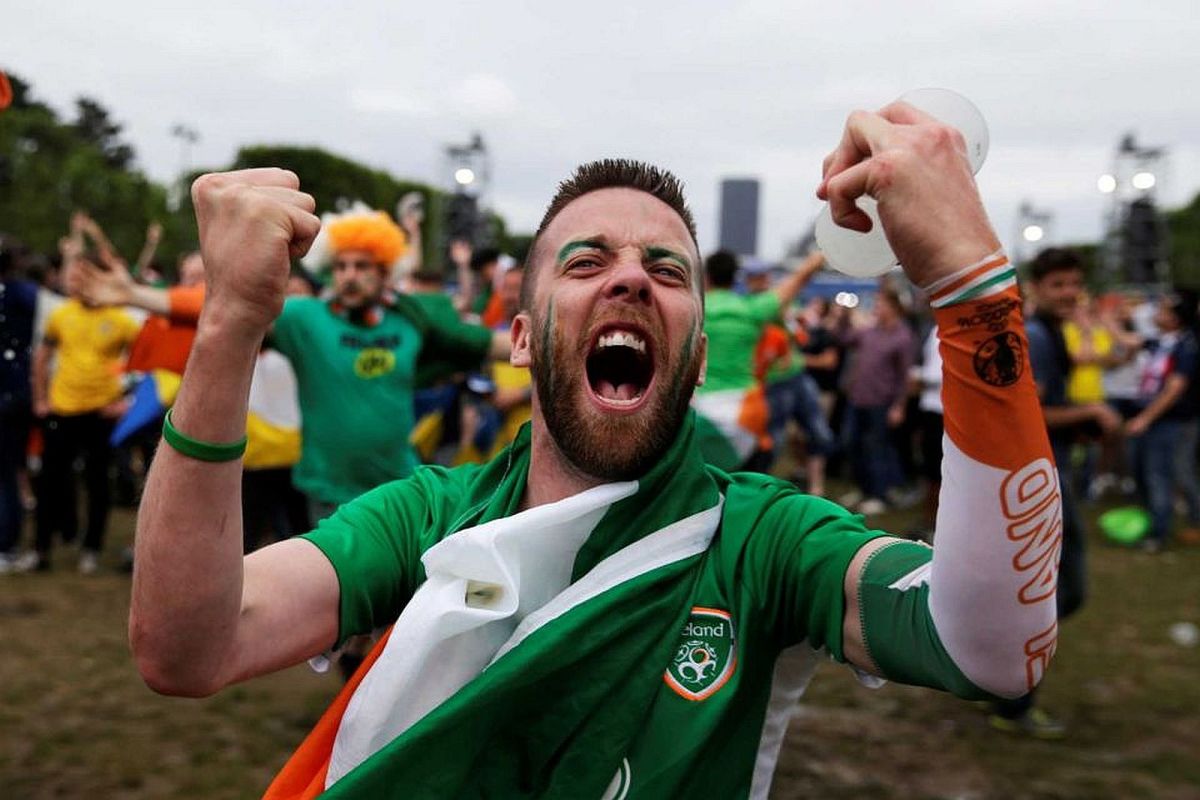 7 raisons d'applaudir les supporters irlandais