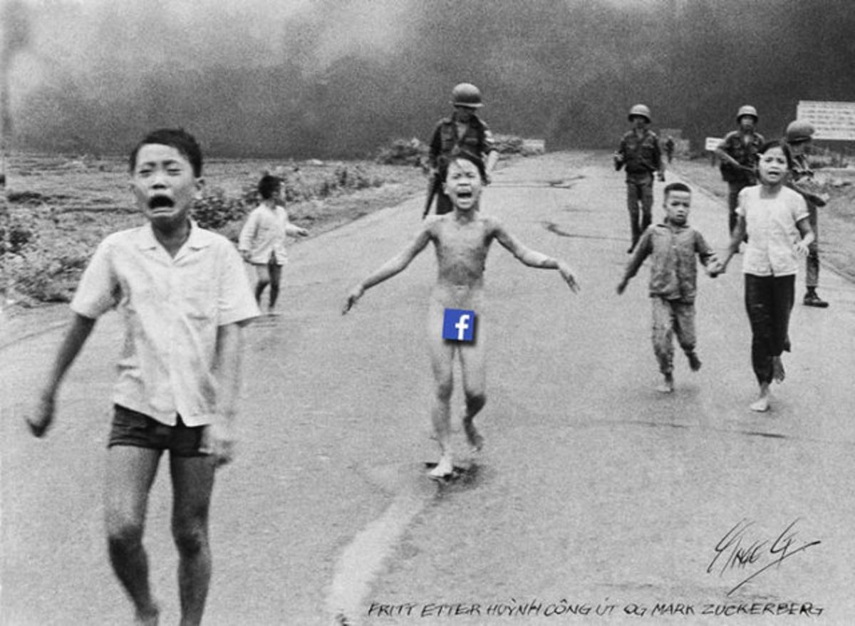 7 images censurées par Facebook