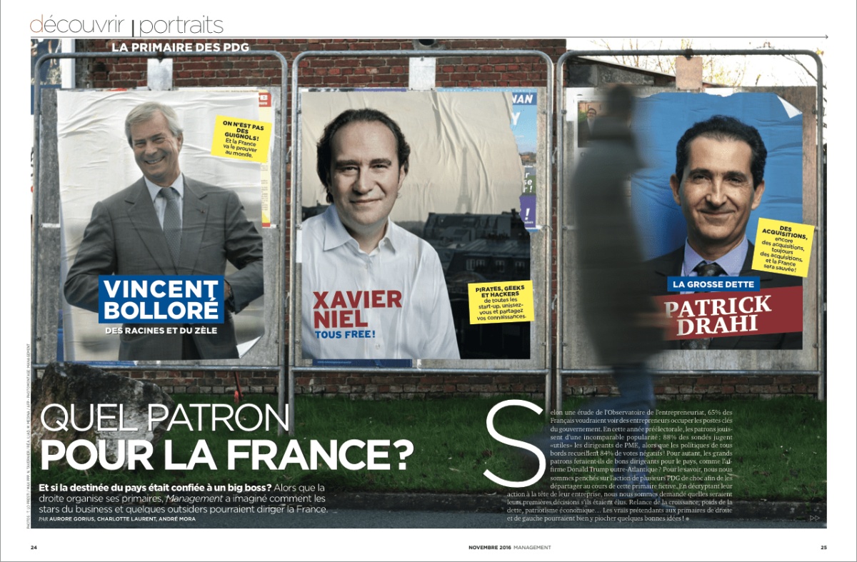 7 patrons présidentiables