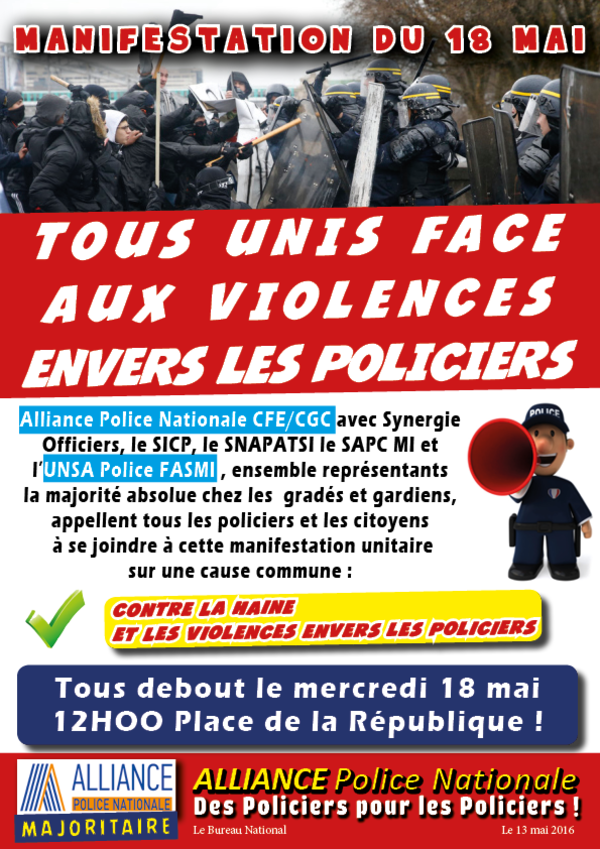 Alliance Police Nationale : comment se taper l'affiche