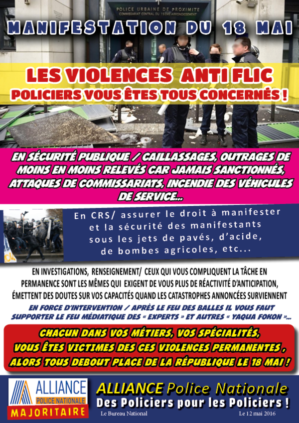 Alliance Police Nationale : comment se taper l'affiche