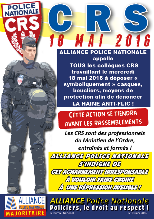 Alliance Police Nationale : comment se taper l'affiche