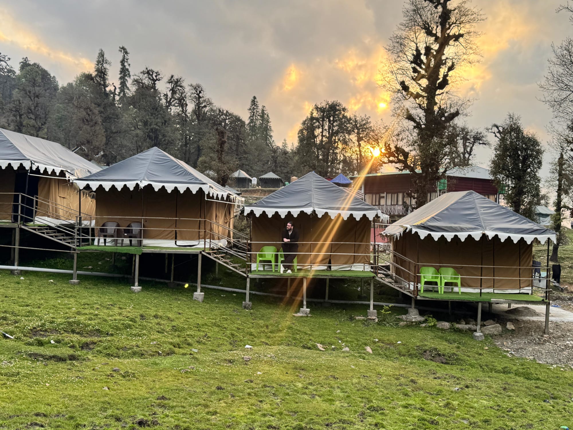 Camp landscape