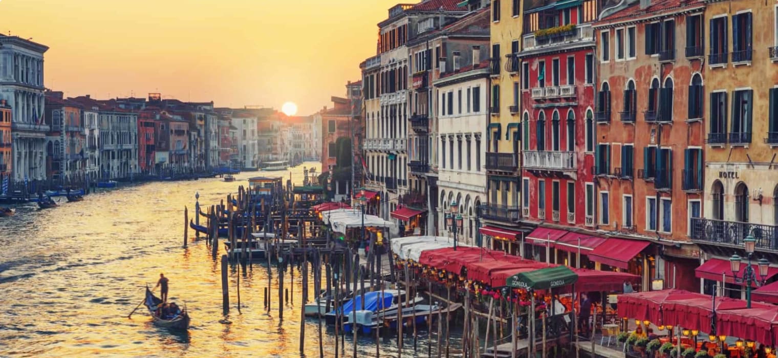 Grand Canal, Venice, Italy, Gondola