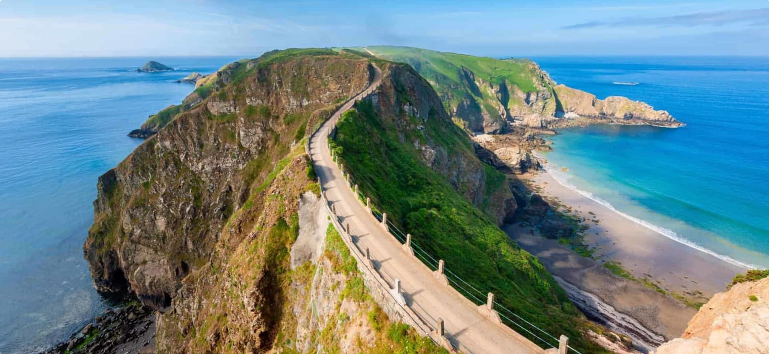 Sark Isthmus, Channel Islands UK