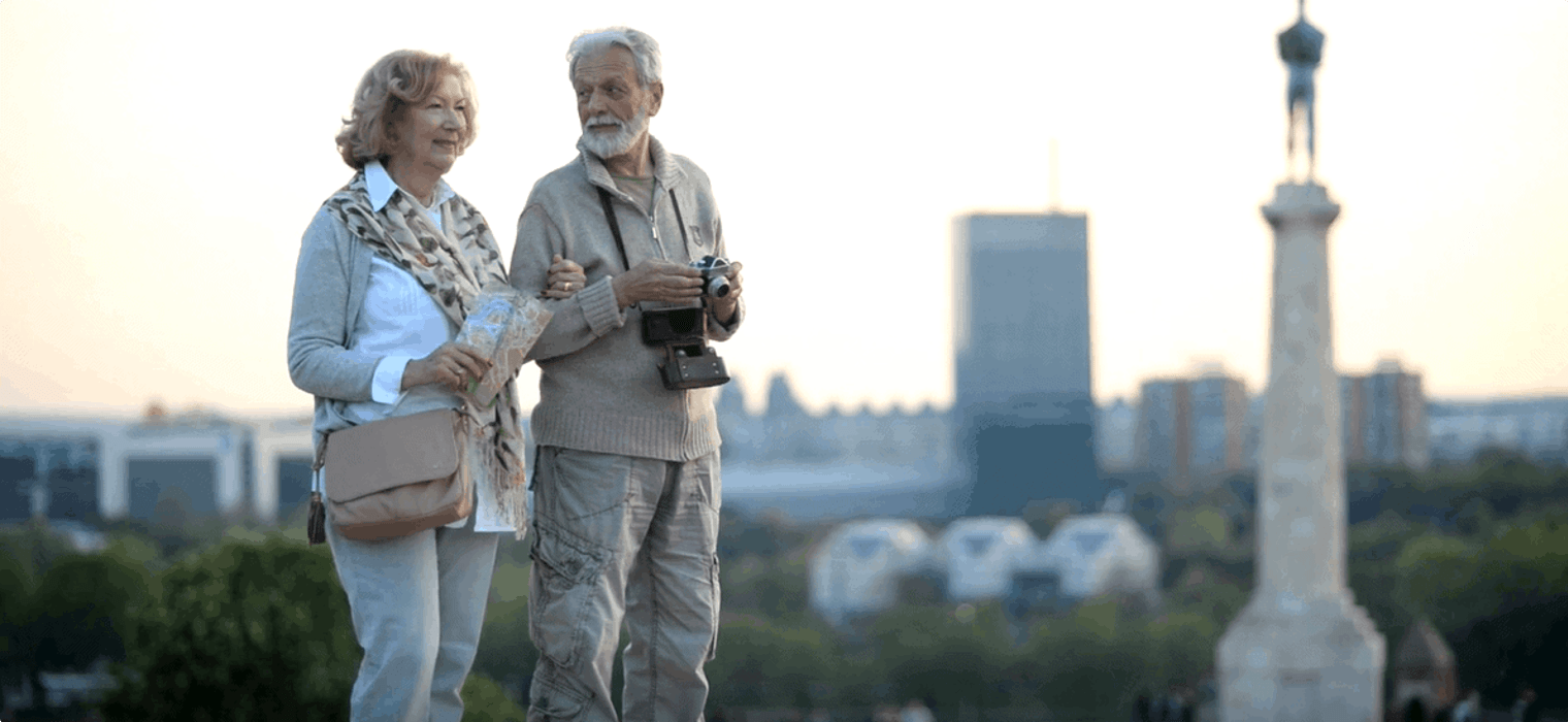 Older travellers advice for seniors 70's and over