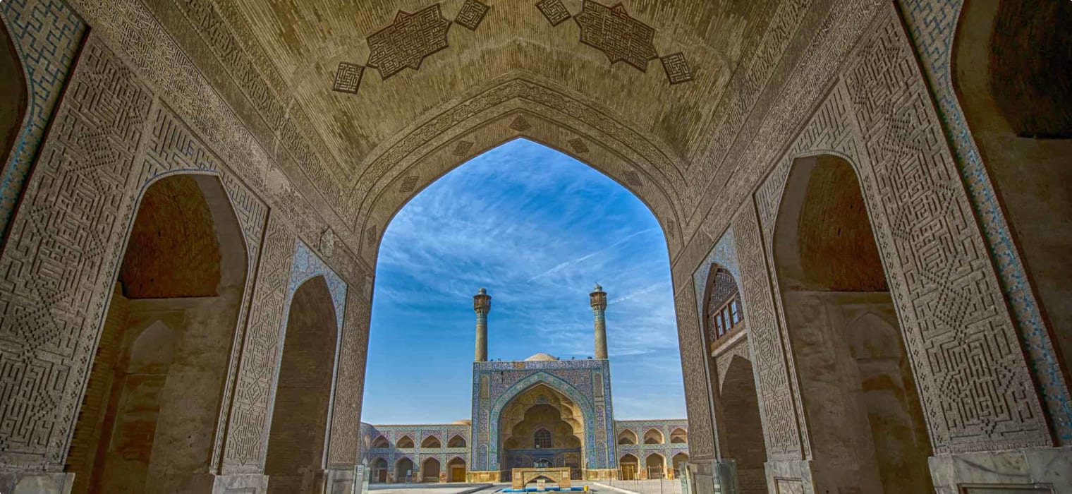 Jameh or Friday Mosque of Isfahan, Iran