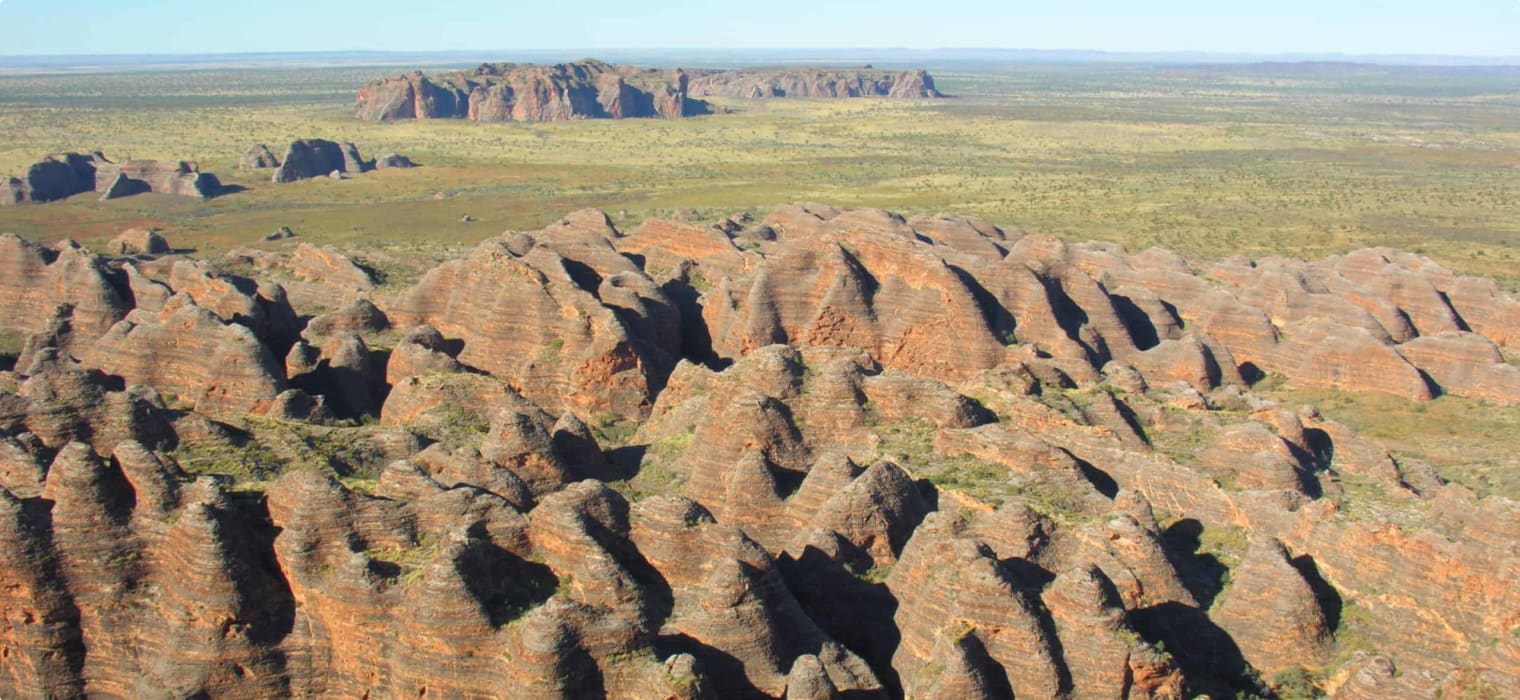 Bungle Bungles below