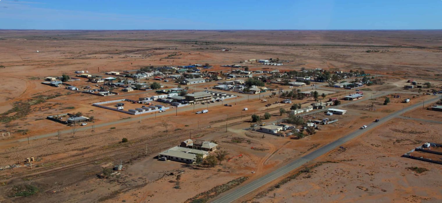 Marree a view from above
