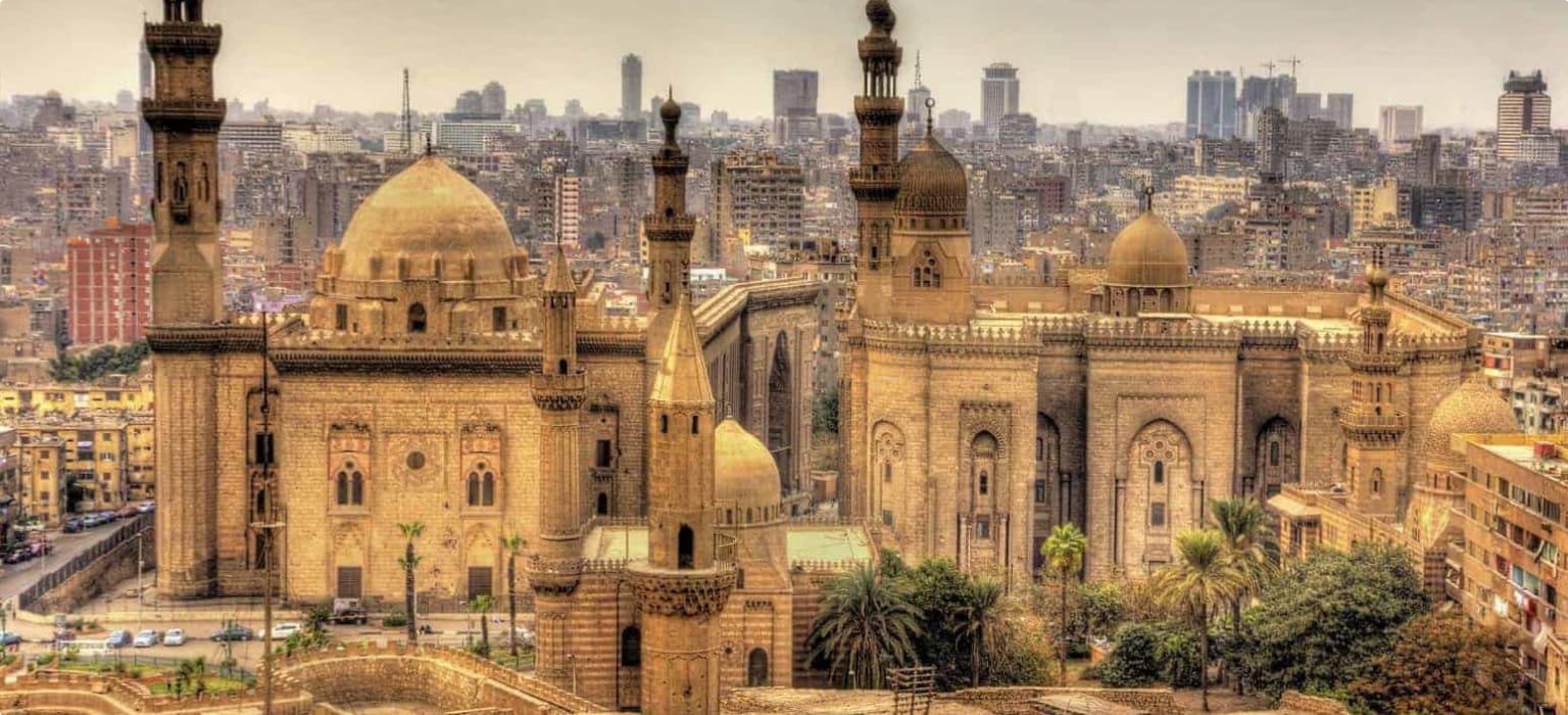 Mosques of Sultan Hassan and Al-Rifai in Cairo - Egypt