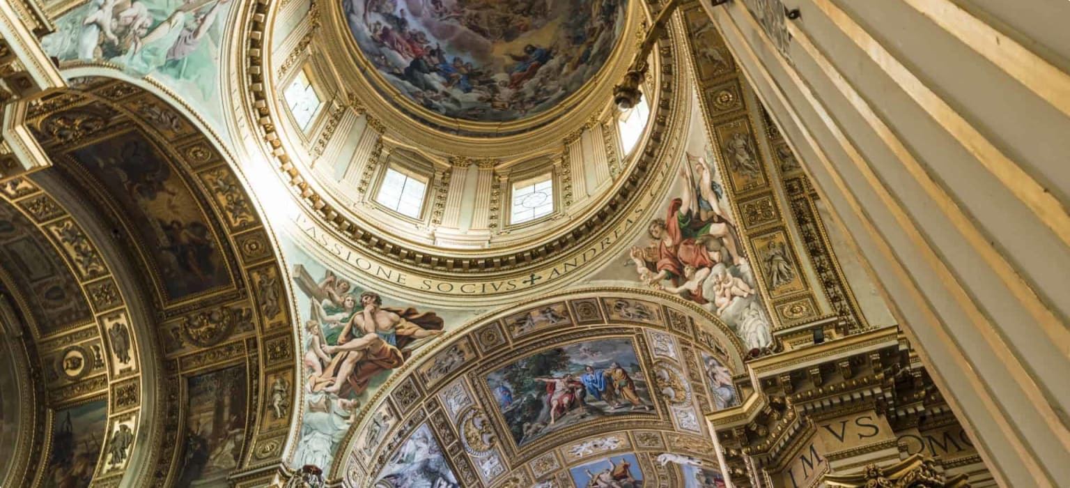 Interior of the Basilica of Sant Andrea della Valle