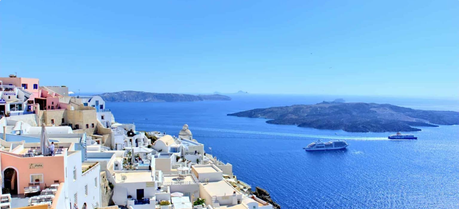 history of Santorini