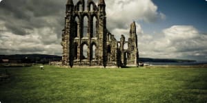 Whitby Abbey walking britain