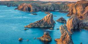 Mangersta Sea Stacks Lewis Outer Hebrides