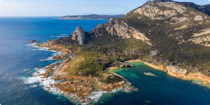 Coastline near Killiekrankie Flinders Island