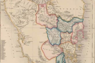 Colony Map of Tasmania