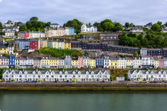Village of Cobh, in Ireland