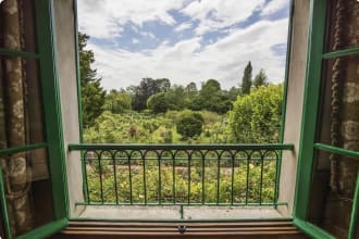 View from Monet's house in Giverny