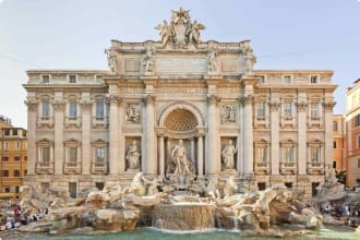 Trevi Fountain, Rome, Italy