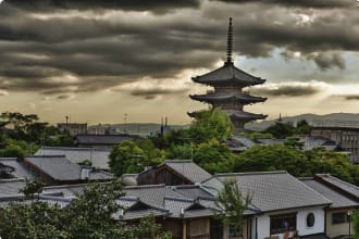 To-Ji pagoda in Kyoto, Japan