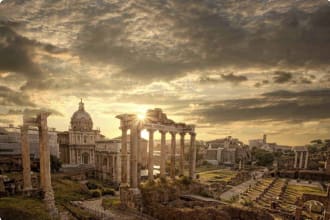 Winter in Rome, Roman Ruins