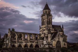 St-Etienne-le-Vieux (Old St. Stephen's), Caen, France