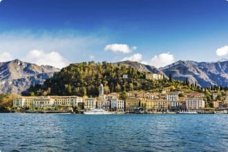 Northern Italian lakes small group Lake Como