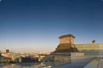 Berlin glass dome Reichstag Germany