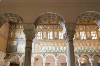 San Appollinare nuovo church in Ravenna-Italy