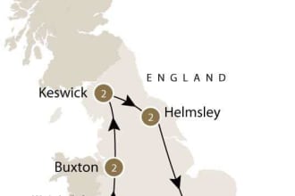 Map of Villages of England