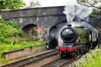 Steam Engine, Norfolk Britain