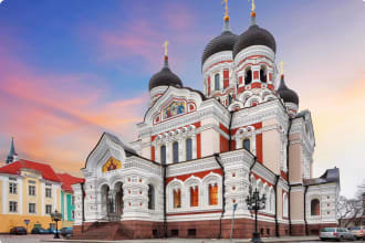 Tallinn, Alexander Nevsky Cathedral, Estonia