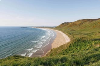 Wales coastline