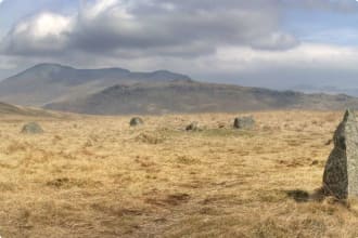 Stone Circle, Eskdale Moor, Cumbria, England