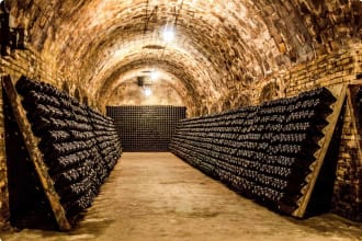 Champagne Region cellar France