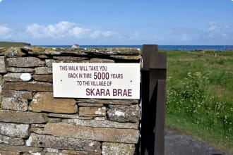 Skara Brae at Ring of Brodgar, Kirkwall, Scotland