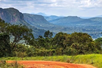 Amazing landscapes in West Africa