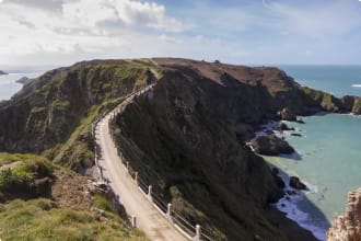 La Coupee on Sark