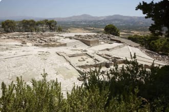 Phaestos ruins, Crete