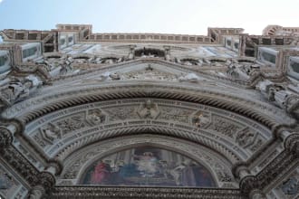 Florence Cathedral Basilica Santa Maria del Fiore detail