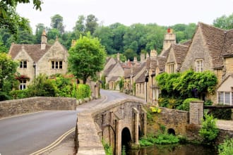 Cotswold village, England