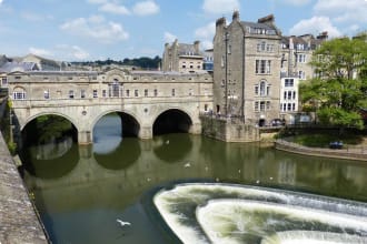 UK bridge Avon river