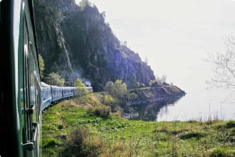 trans-Siberian train