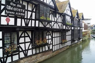 The Old Weavers ale house in Canterbury, England