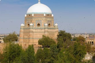 Mausoleum of Sufi saint Shah Rukn-e-Alam in Multan, Pakistan