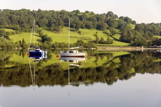 Yachts Lake Bala North Wales