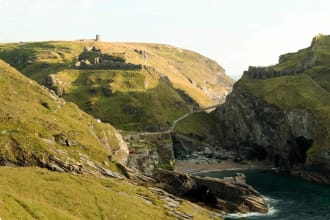 Tintagel Castle Ruins, Cornwall