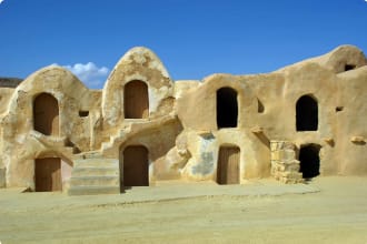 Fortified granaries in Tunisia