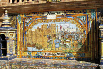 Coat of Arms seen in Almeria, Spain